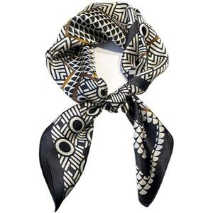 Pure Mulberry White Silk Square Scarf Women Soft Head Neck Scarf Gift Packed